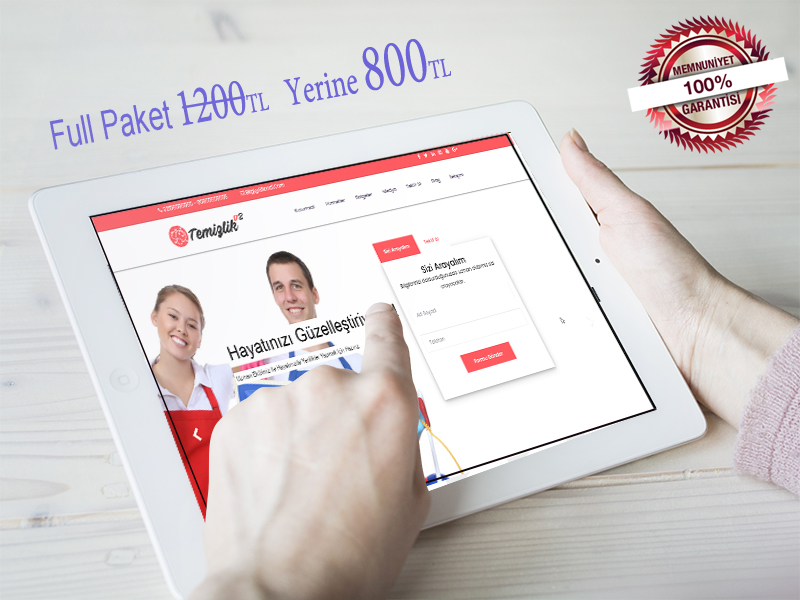 Temizlik Firma Scripti Pro v45