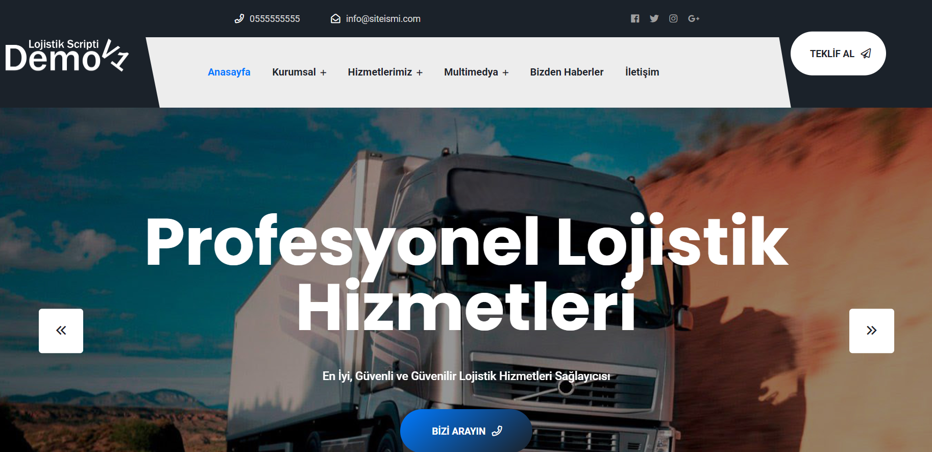 Lojistik Scripti