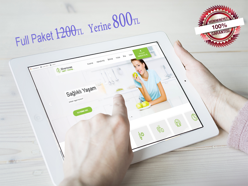 Diyetisyen web scripti V9