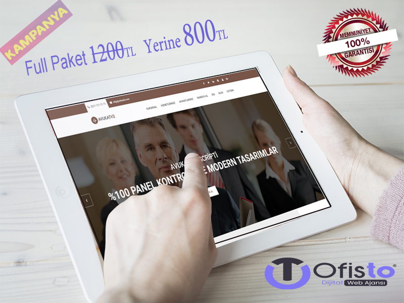 Avukat Web site Scripti  v5